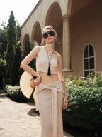 Paradise Knit Skirt & Tie