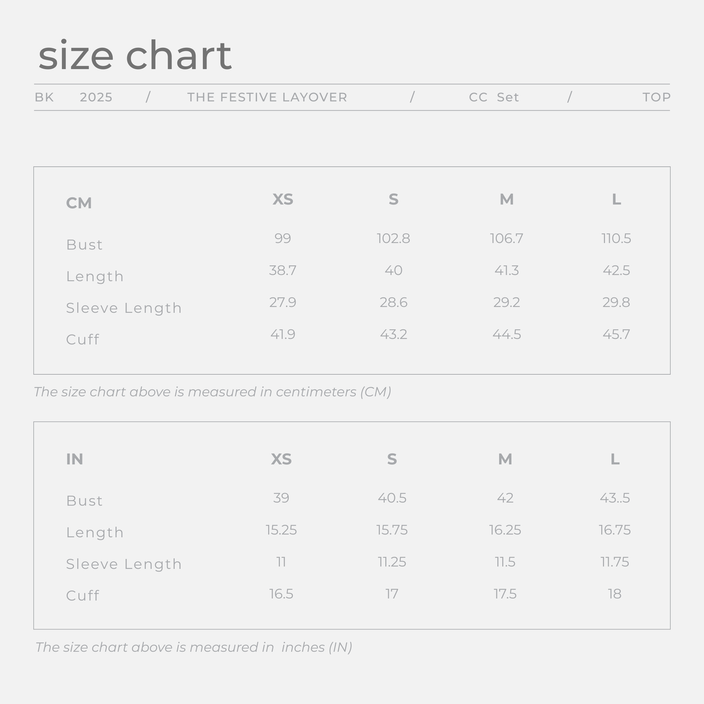 CC Set (Casual & Chic Set)