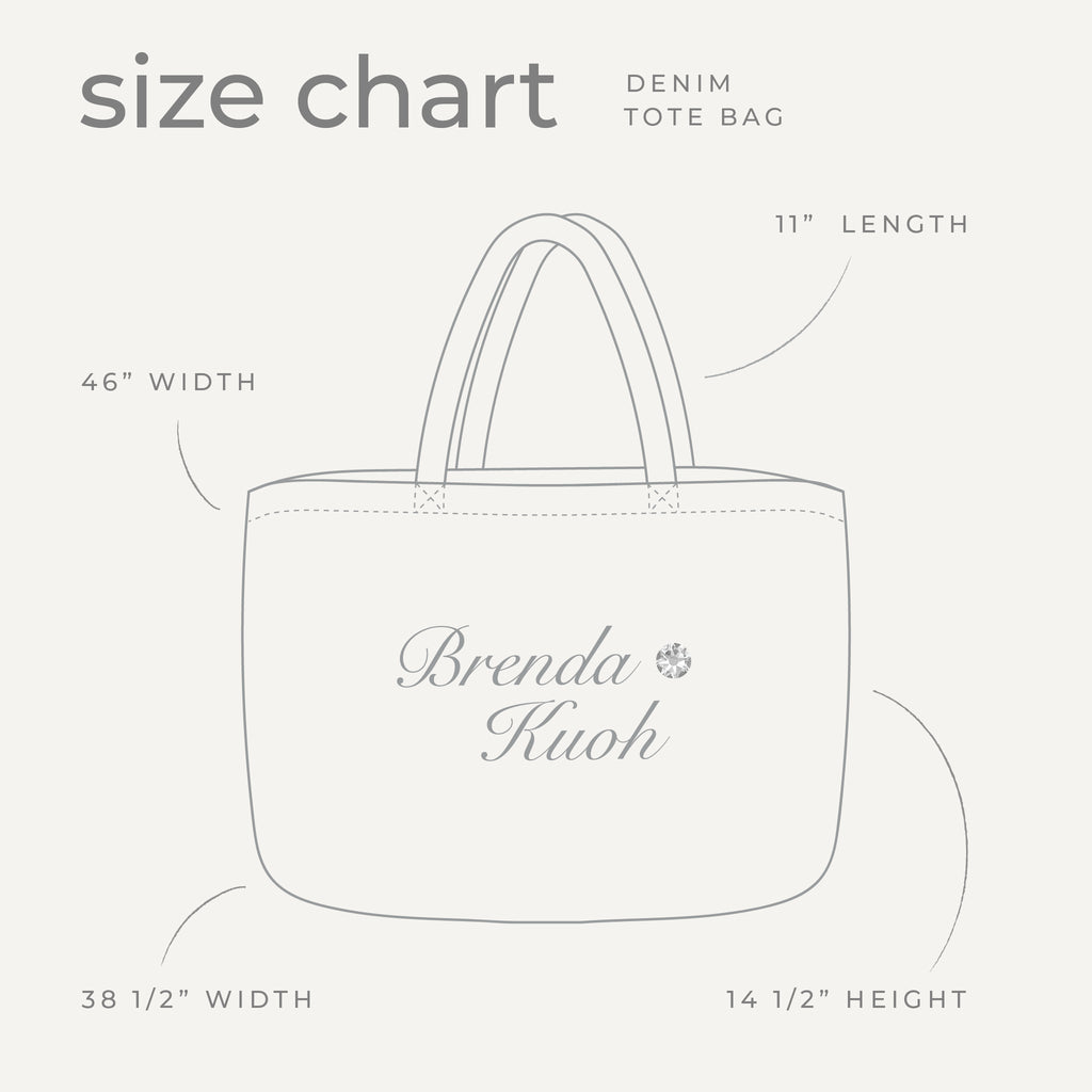 Denim Empire Bling Bag