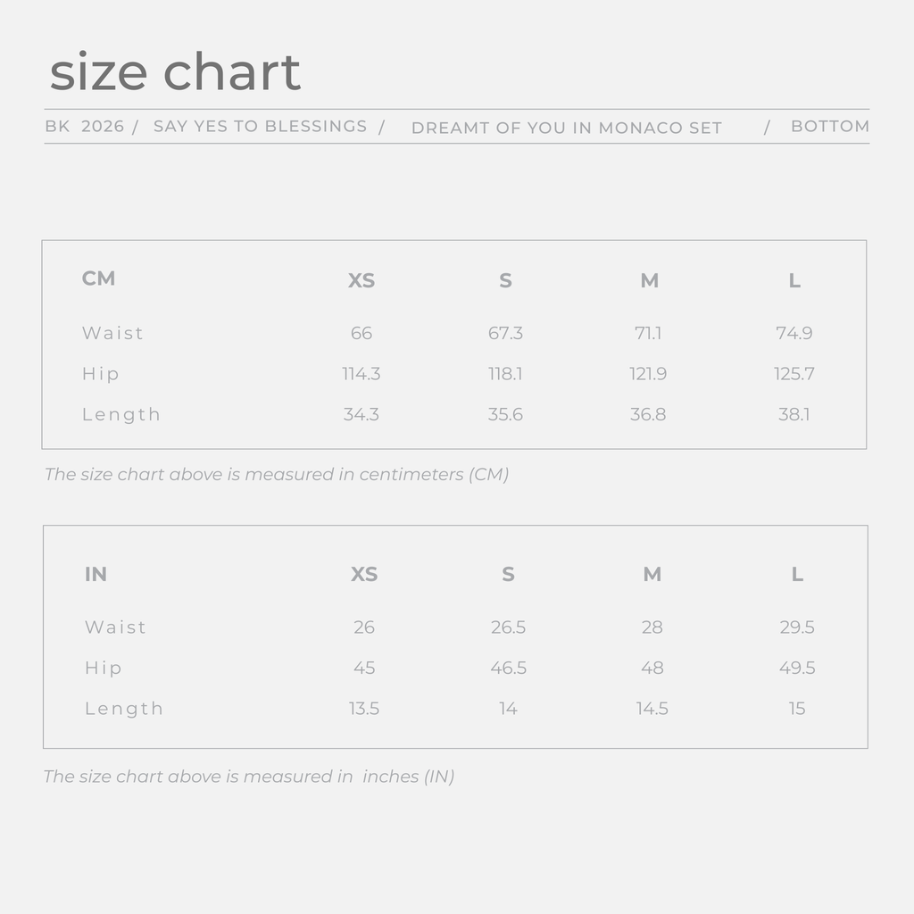 Dreamt of You in Monaco Set