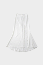 Ribbon Corset Long Skirt