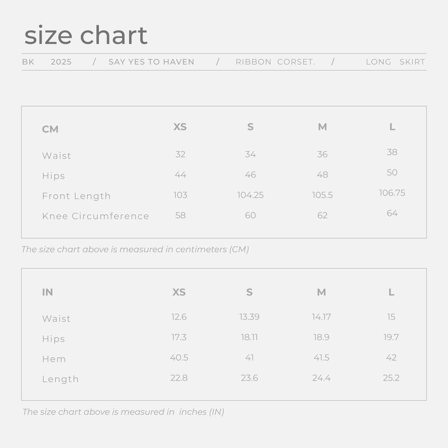 Ribbon Corset & Skirt Set