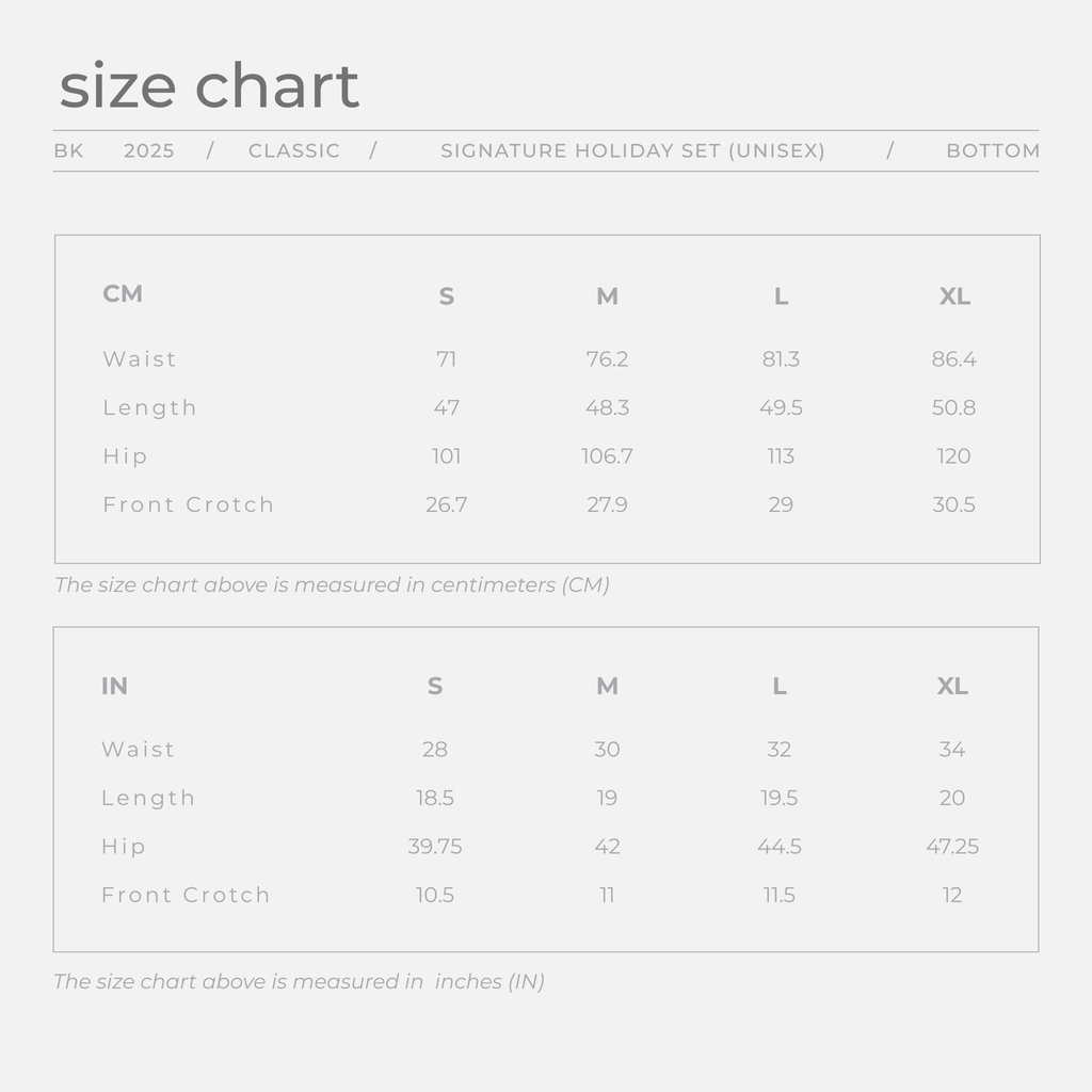 Signature Holiday Set (Unisex)