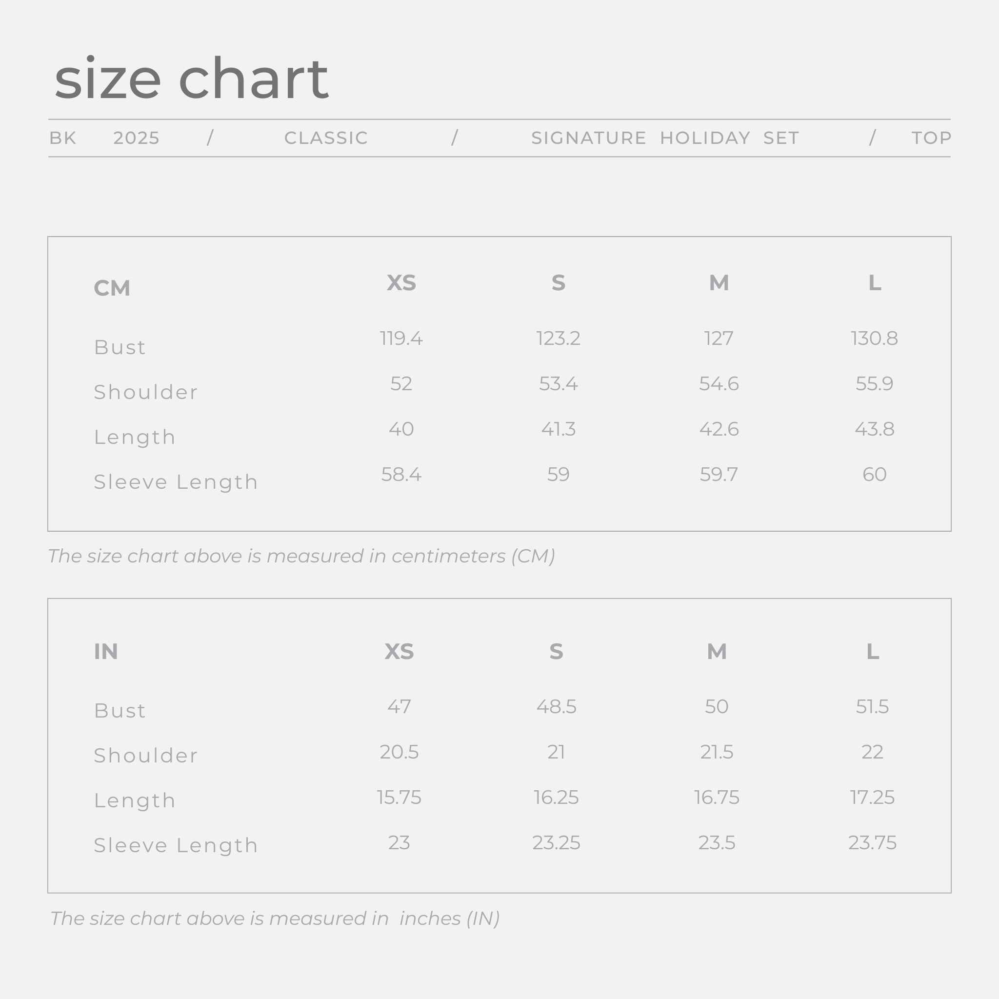 Signature Holiday Set