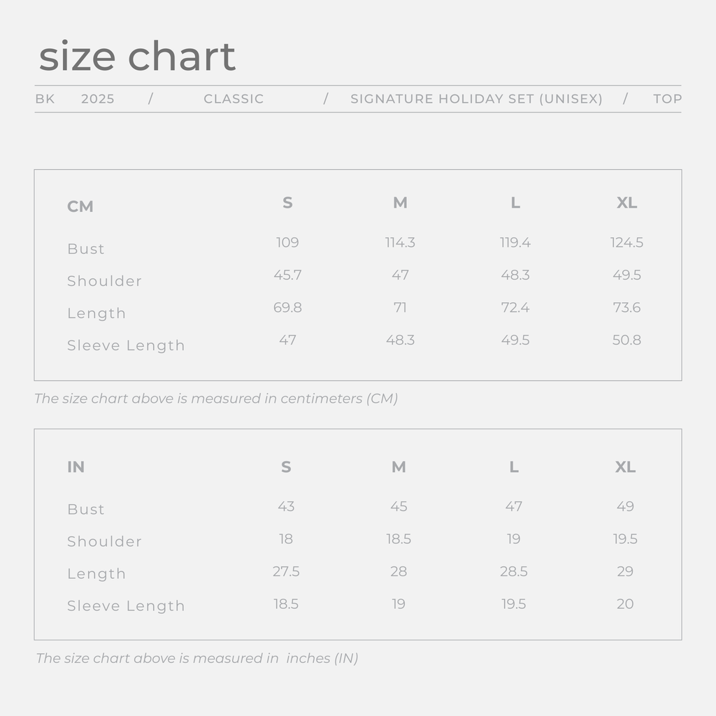 Signature Holiday Set (Unisex)