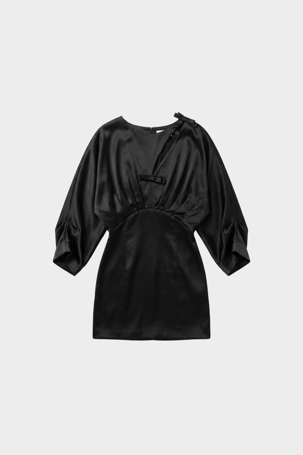 Silky Mini Dress (Ribbon Dress)