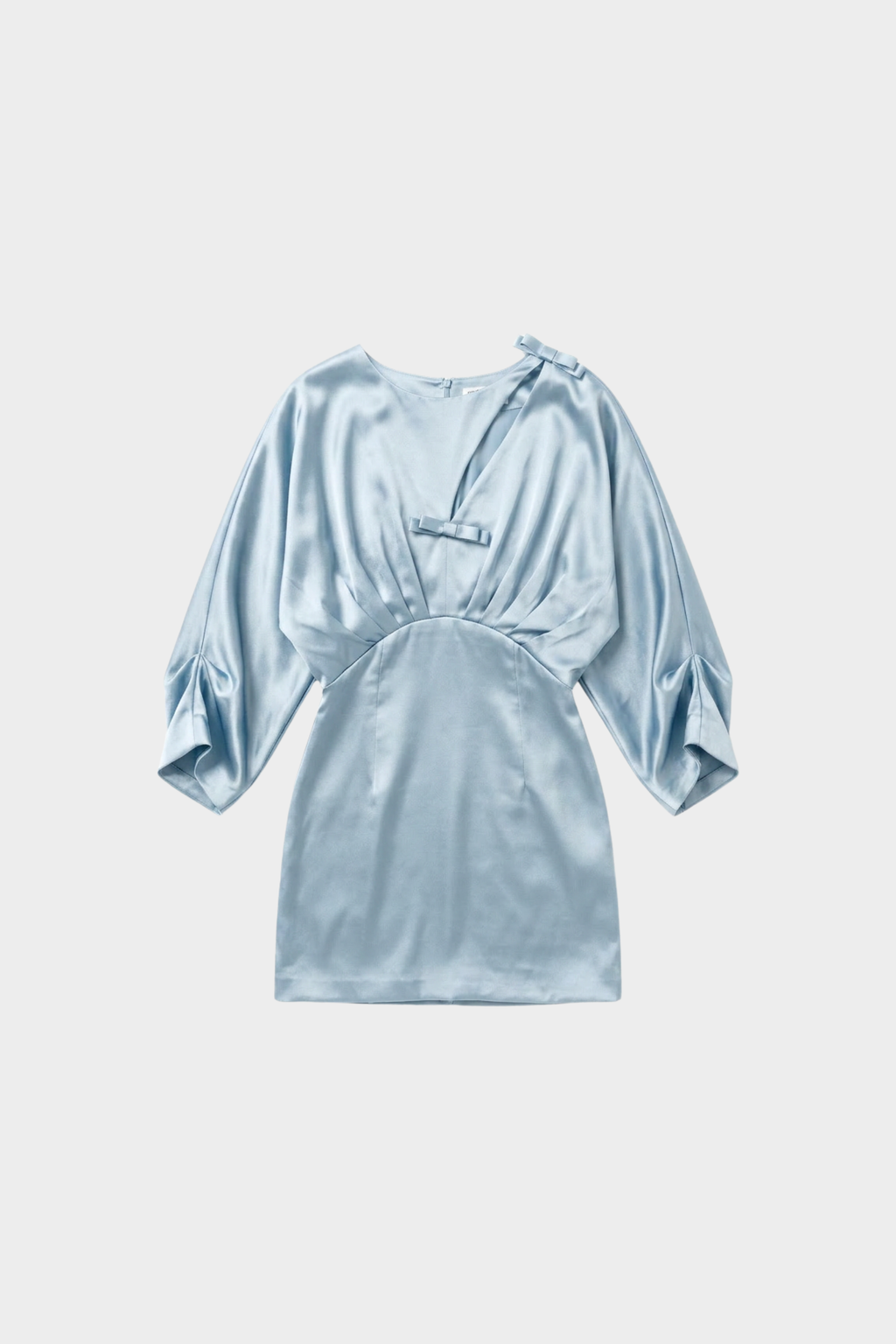 Silky Mini Dress (Ribbon Dress)
