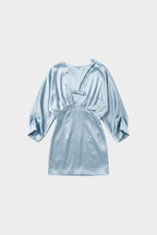 Silky Mini Dress (Ribbon Dress)