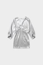 Silky Mini Dress (Ribbon Dress)