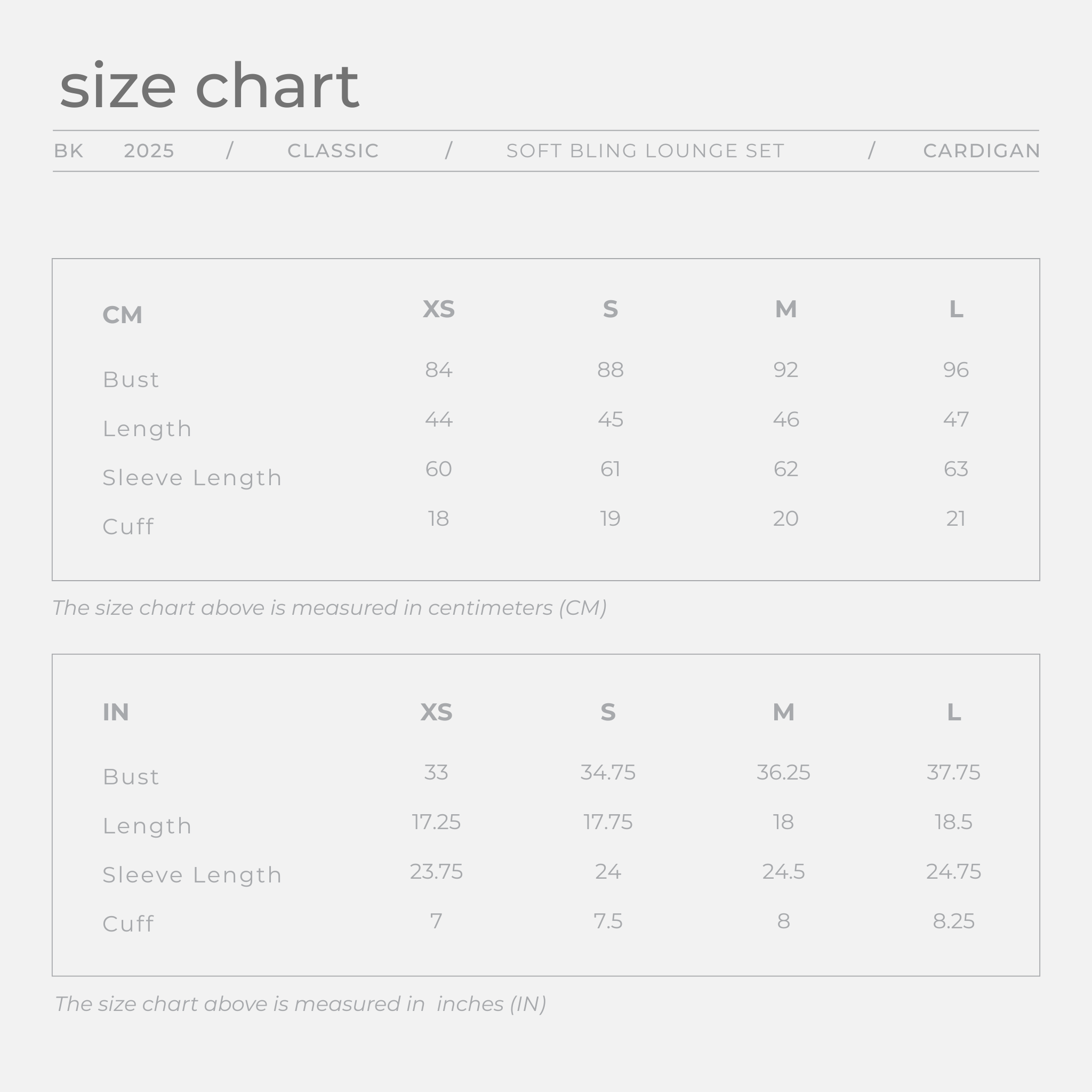 Soft Bling Lounge Set