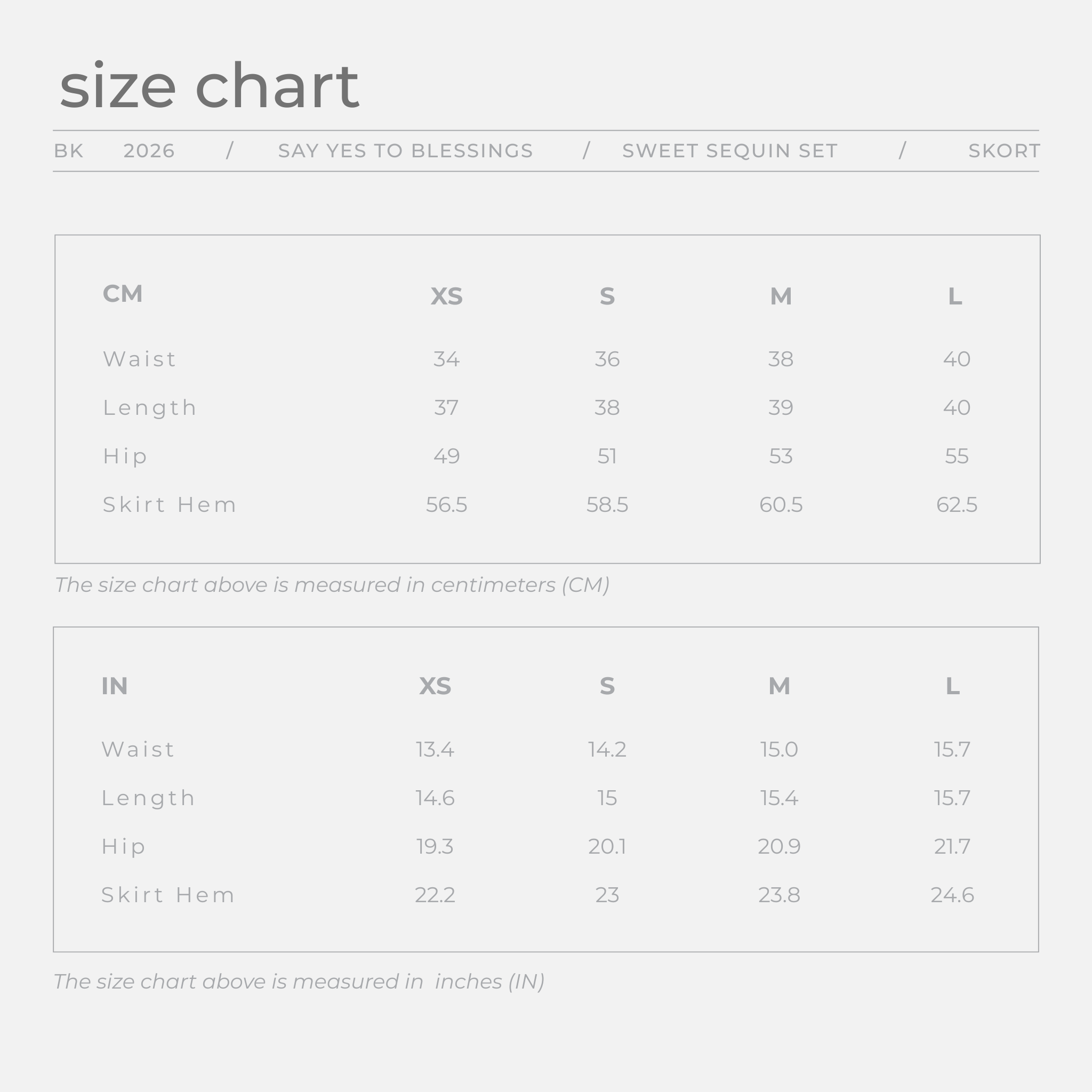 Sweet Sequin Set [Pre-Order]