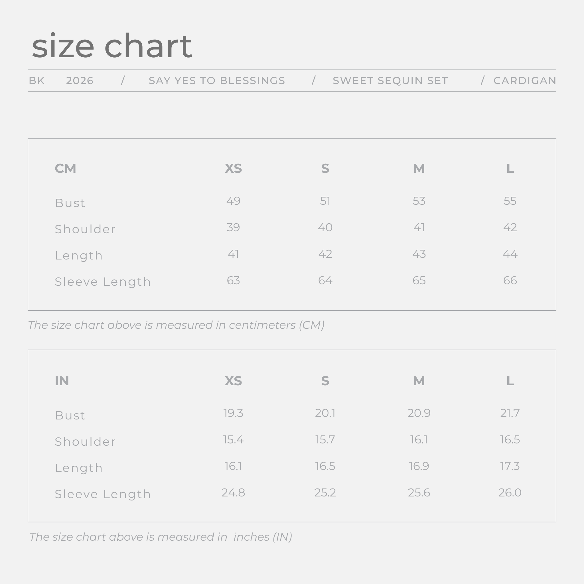 Sweet Sequin Set [Pre-Order]