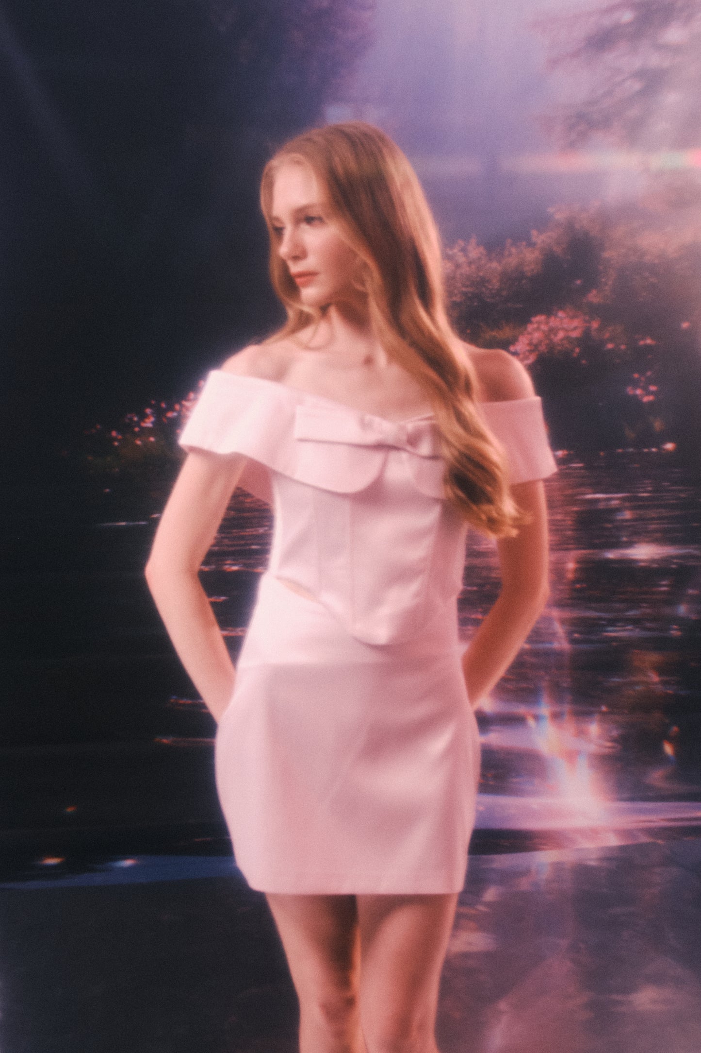 Ribbon Corset & Skirt Set