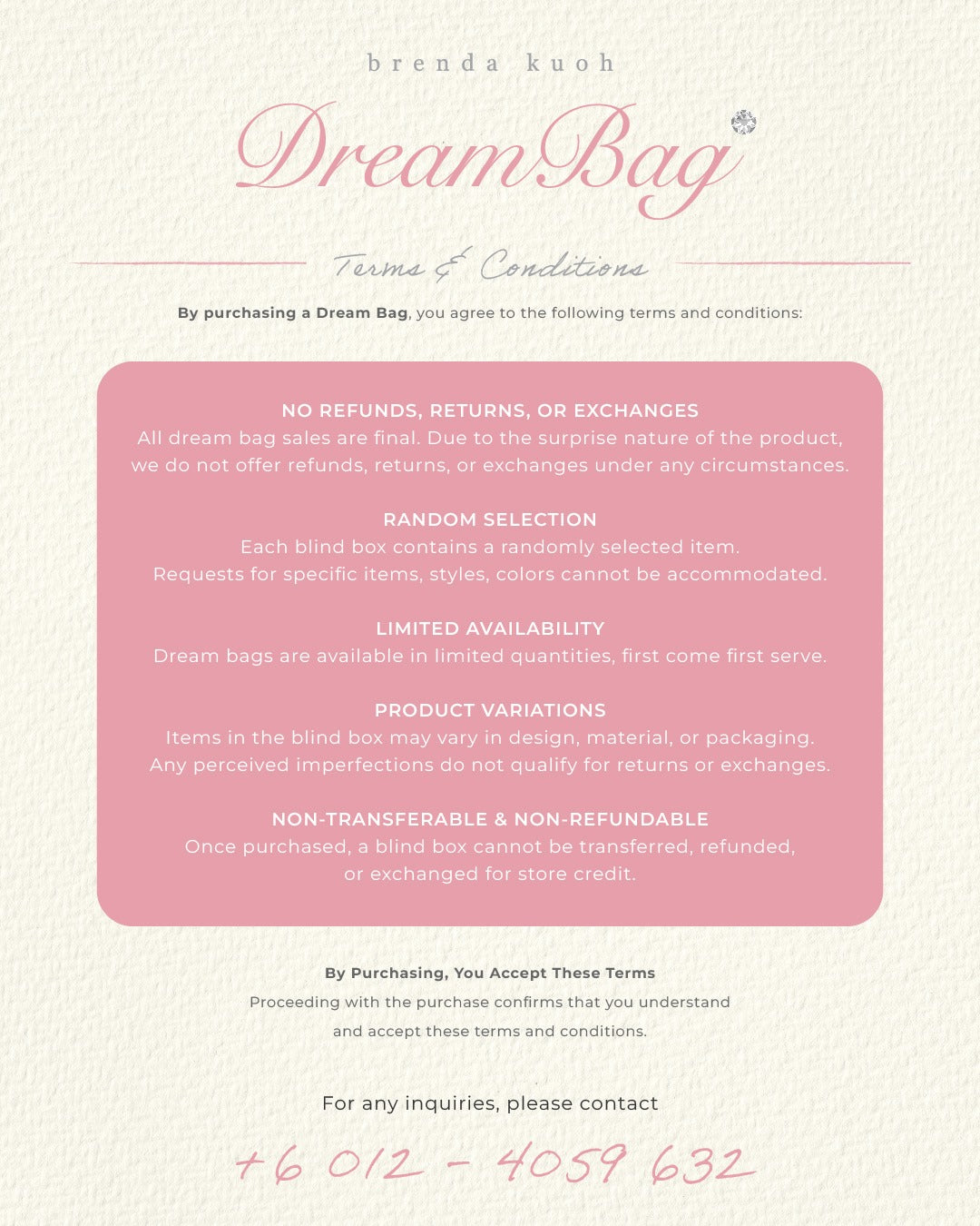 Dream Bag (Co-ord Sets)